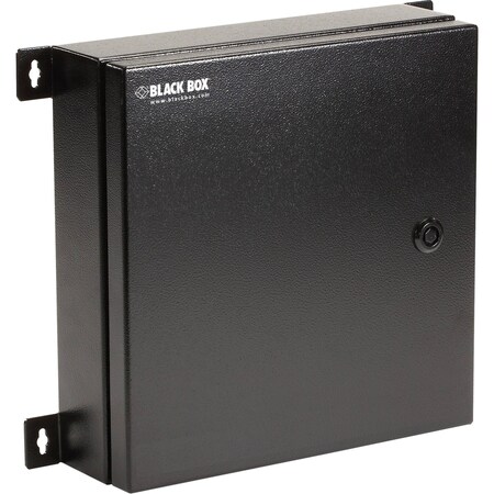 Black Box Rated Fiber Optic Wallmount Enclosure, 2 Adapter Panels JPM4001A-R2